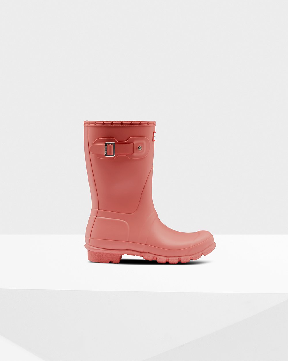 Hunter Original Short Rain Boots - Store Womens Pink - TGASMQ712